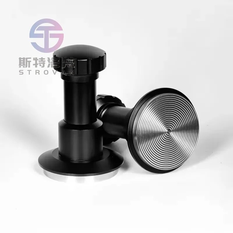 51mm 53mm 58.35mm SUS304 Stainless Steel Eco-Friendly Automatic Depth Adjustment Height Ripple Base Four Spring Force Tamper
