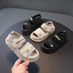 Sandali per ragazzi scarpe estive per bambini moda appartamenti morbidi leggeri sandali per neonate per bambini scarpe Casual da spiaggia per bambini all'aperto