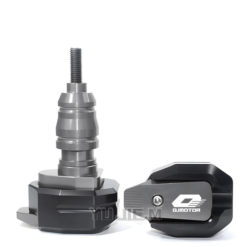 ل QJMOTOR SRK800 800 SRK SRK الساخن عالية الجودة دراجة نارية تحطم حامي CNC إطار غطاء المحرك المتزلجون