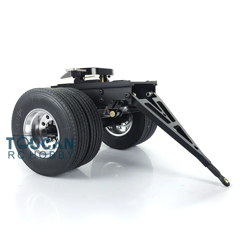 Lesu Parts Metal Trailer Fifth Wheel Spare Parts For Toucan 1/14 Rc Tamiyaya Man Tractor Truck Electric Car Dumper