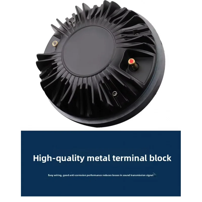 WMAT HF1001D 100-Core Coil Diaphragm Tweeter Horn Driver Metal Cabinet 250-500W Output Power High Volume Indoor Speaker