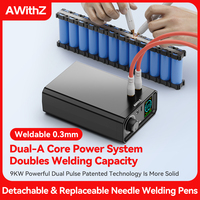 Awithz Portable Battery Spot Welder DIY Mini Welding Machine 18650 Lithium Battery Pack Welding Tool 6000mah Weldable 0.3mm