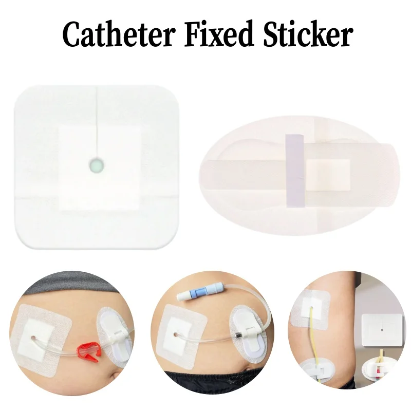 

1Set Medical Sterile Peritoneal Dialysis Catheter Fixation Patch Breathable Soft