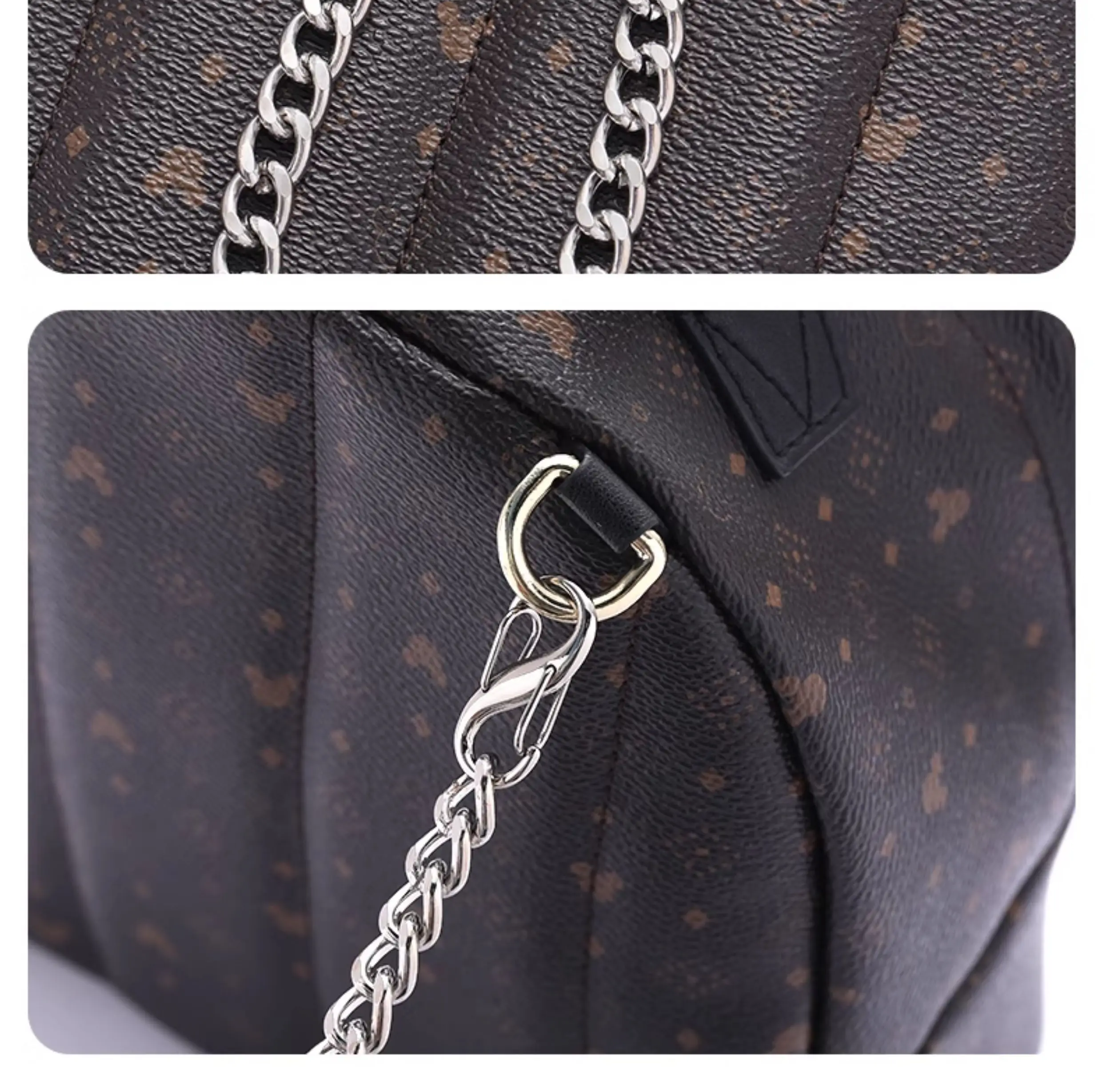 S-Shaped Adjustable Buckle Shoulder Strap Shortening DIY Bag Accessories Spring Buckle Diagonal Cross Bag Chain Length Adjustmen