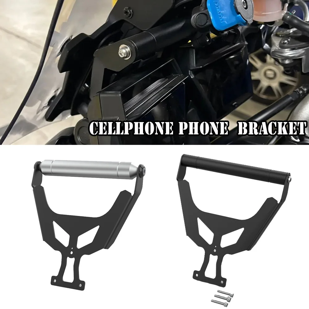 

For Yamaha Tracer 9 Tracer 9 GT Cellphone Phone GPS Navigation Handlebar Extension Holder 2021-2024 2023 Anti Vibration Bracket