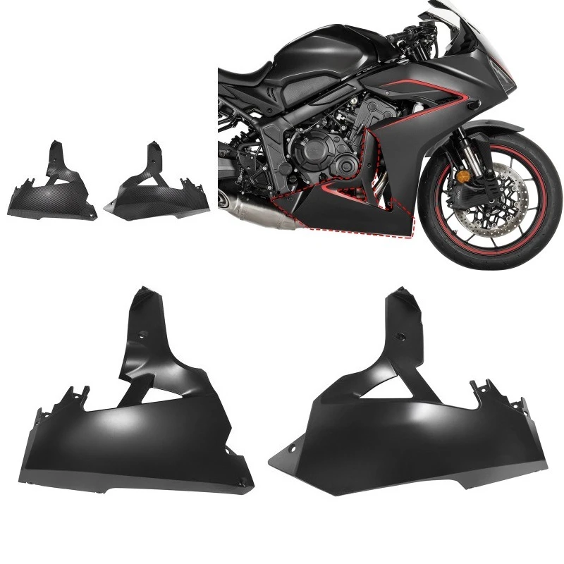 الأجزاء مناسبة لتعديل Honda CB650R CBR650R 2024-2025 من الجانب الأيسر والأيمن، الكفن السفلي #1