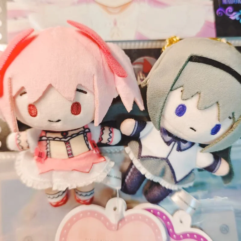 

In Stock Genuine Theater Edition Puella Magi Madoka Magica Plush Doll Pendant Akemi Homura Kaname Madoka Pendant Anime Gift Toys