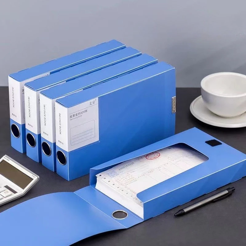 Multi functional VAT Special Invoice Storage Box File Organizer Folder For Financial Accounting Receipt Document Voucher