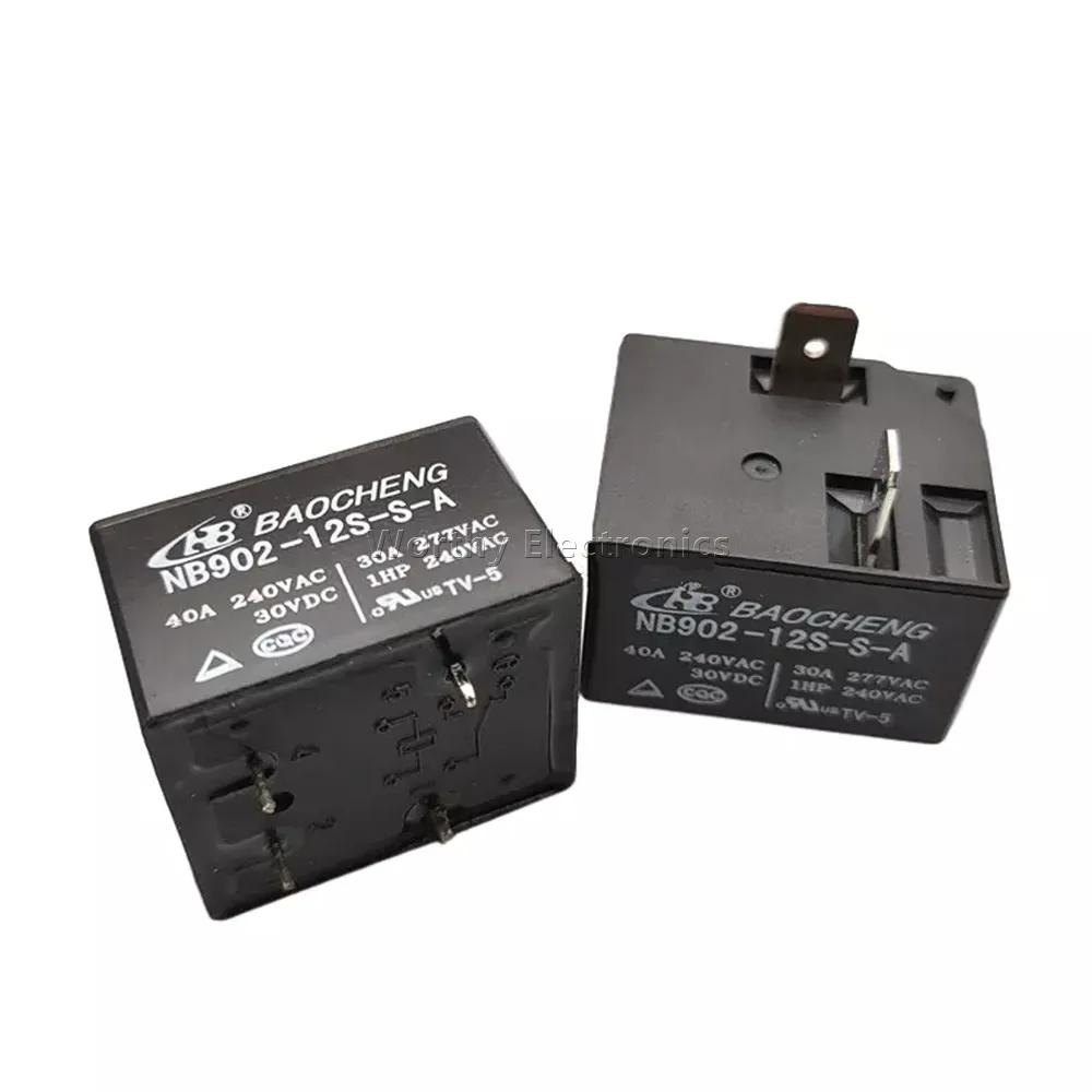 Lot 12v 40a 4pin Relé Nb90212s-s-a 10 Pcs