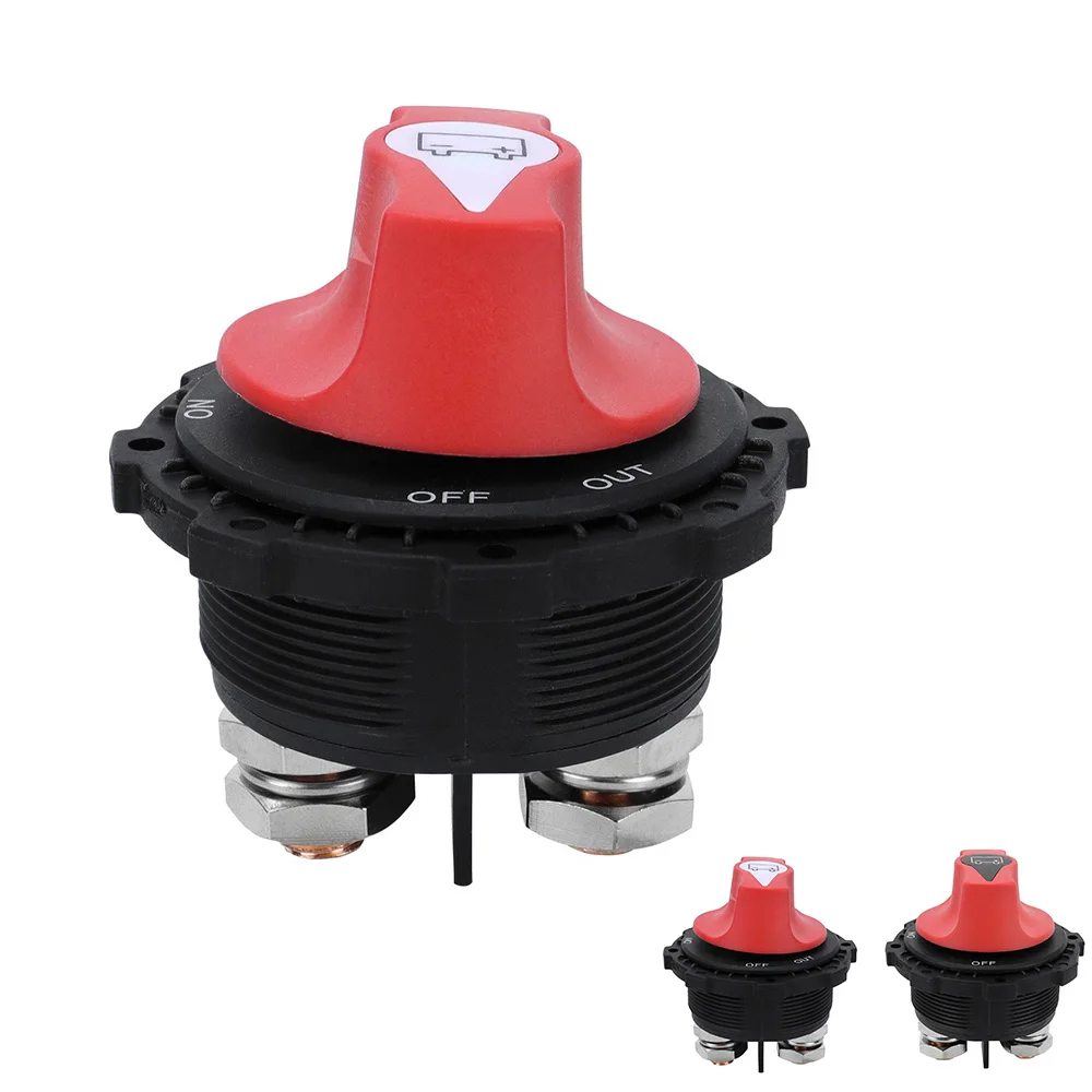 Batterie-Trennschalter, 32 V DC, 300 A, EIN-Aus-Strom, Batterie-Tötungsschalter für Auto, Geländewagen, LKW, Boot, Wohnmobil, Marine
