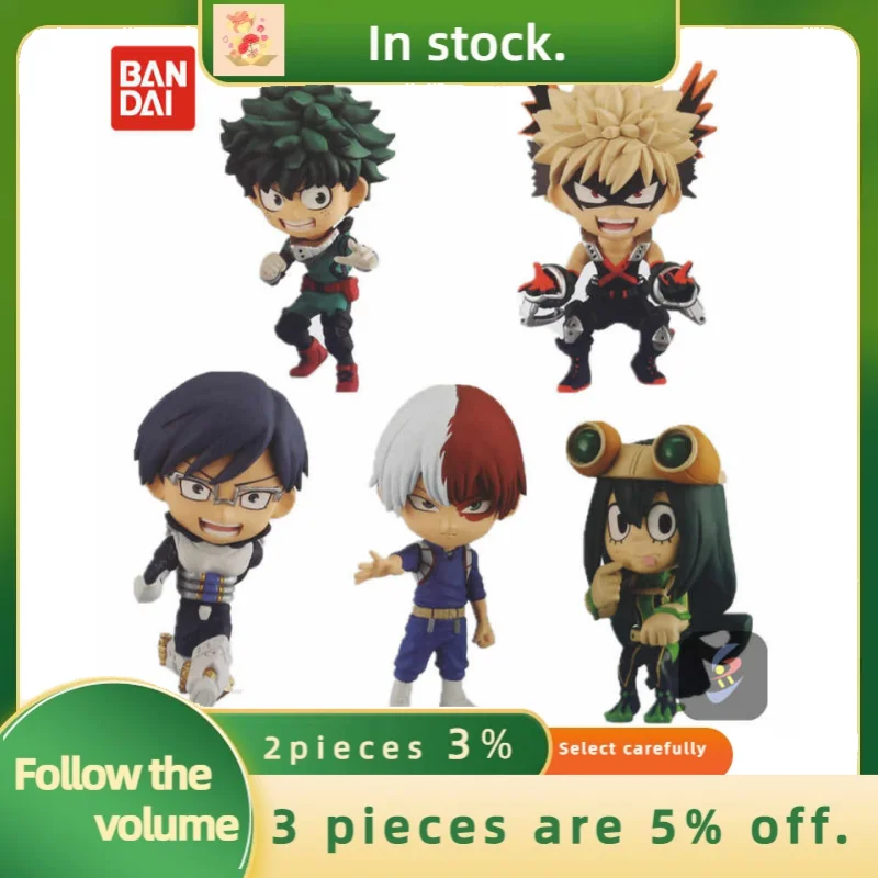 Bandai original brinquedo de doces/ex cachapon gashapon meu herói acadêmia anime figura bakugou katsuki figura de ação brinquedos para crianças presentes