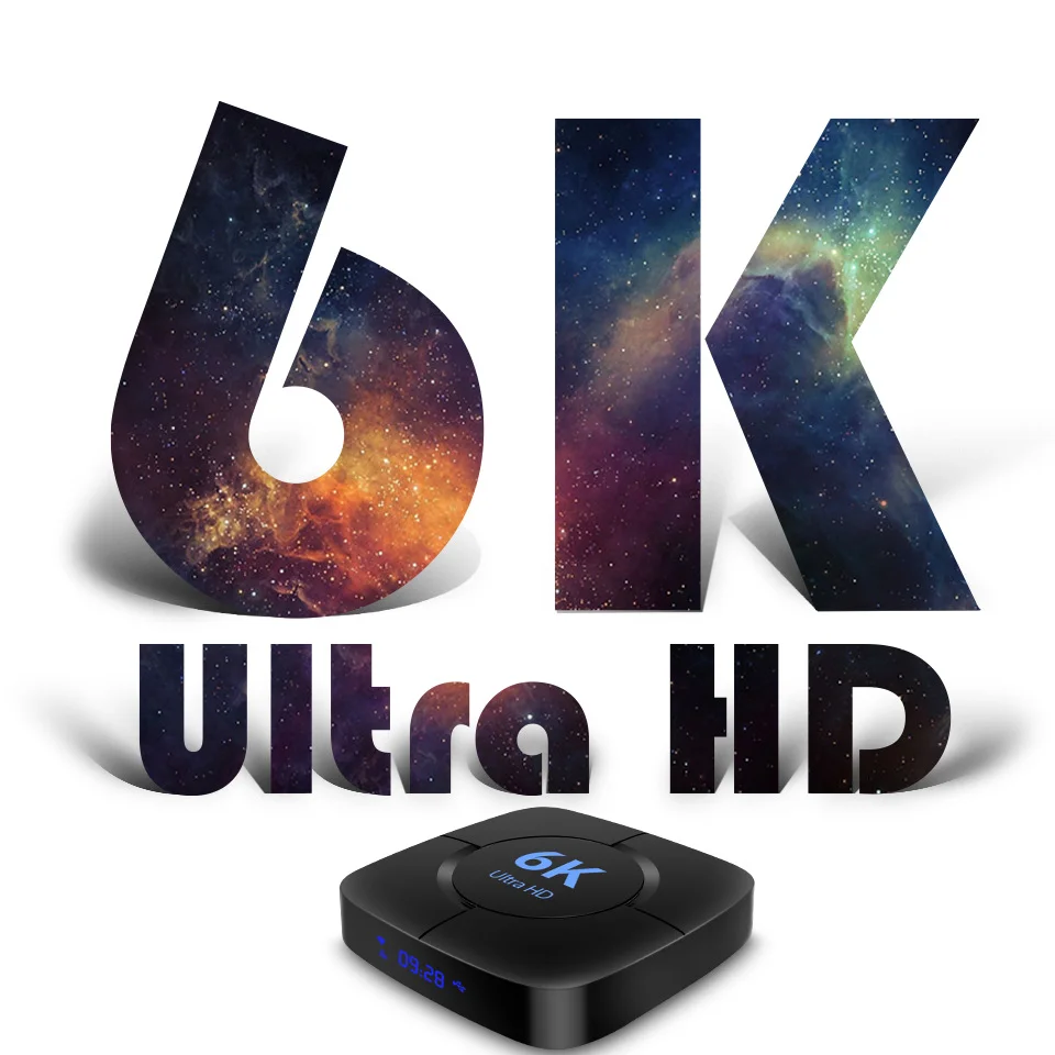 TV Box HONYUCK H20PRO WiFi 6 Android 10 6K 4K 3D Reproductor TV Box Android 2.4G y 5G Muy Rápido 1080P 5