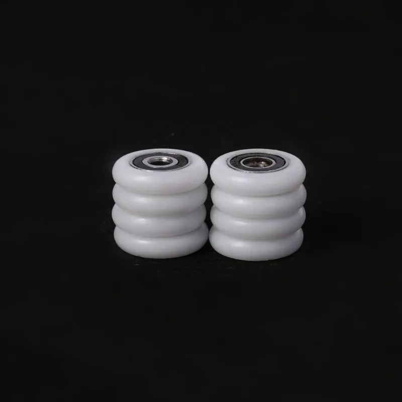 8 Buah Roda Rol Kabinet Mandi Aksesori Kamar Mandi Roda Roller Bantalan 23/25/27Mm Drop Shipping