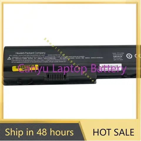 2024 HSTNN-DB74 HSTNN-IB74   for HP Pavilion DV4 DV7 DV8 HSTNN-IB75 HSTNN-OB75 464059-121 464059-141 10.8V 44Wh Laptop battery