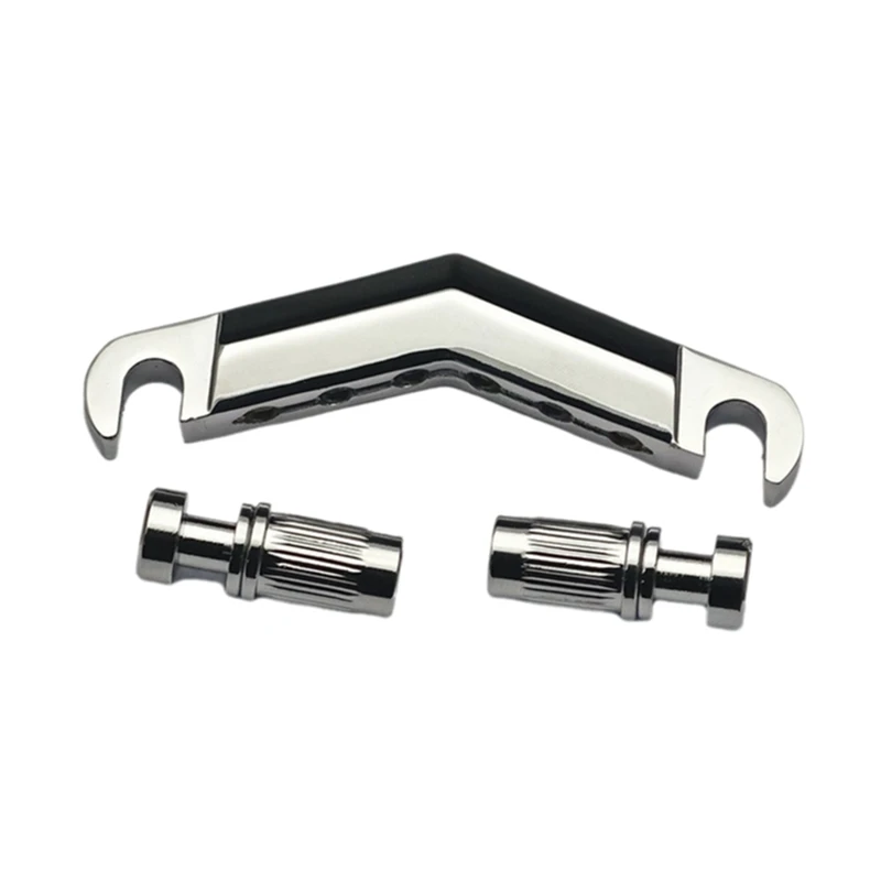 Guitar Stop Bar Tailpiece With Anchors And Studs For LP SG Guitar,Electric Guitar Replacement Parts