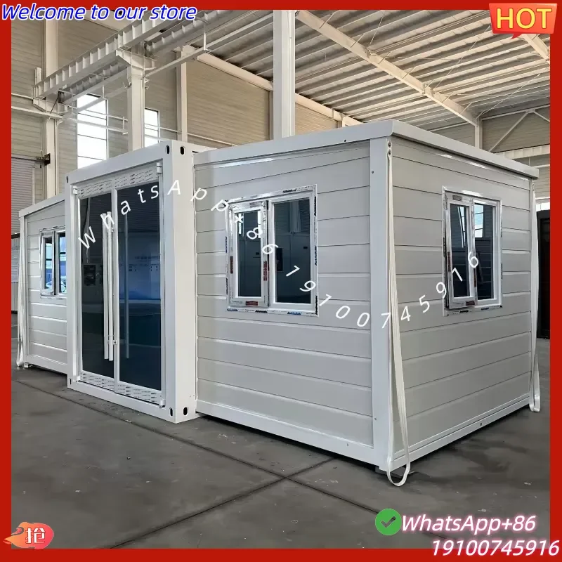 2026 10ft Expandable Container House-Modern Design Prefabricated Modular Villa & Office Building Solution