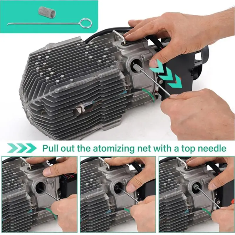 Ceramic Car Glow Plug Repair Kit 12V 2KW 5KW Car Air Diesel Parking Heater Repair Parts For Car Truck Boat Glow Plug Repair