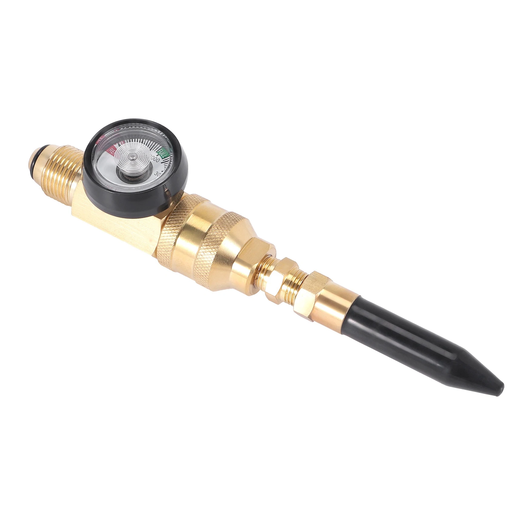 Helium Tank Latex Balloon Inflator Regulator With Gauge For G5/8 Tank Valves