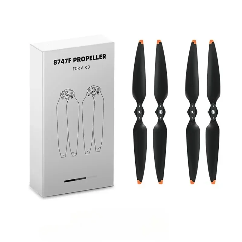 

Drone Propeller For Dji Air 3/S Replacement 2 Pair 8747F Quadcopter Blades 3 Colors Available For AIR3/S Drones Accessories