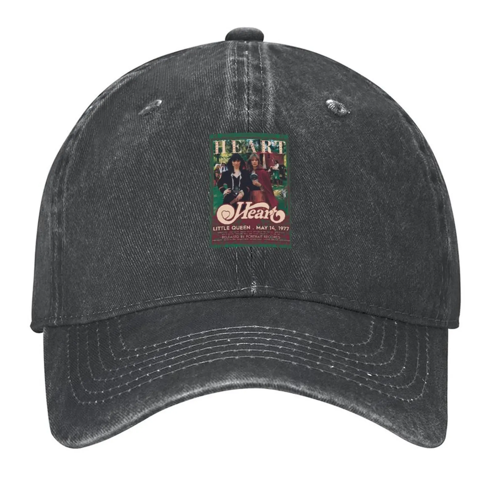 

Heart Band Little Queen Vintage Baseball Cap Sun Hat For Children party Hat Streetwear Unique hats Elegant Women's Hats Men's