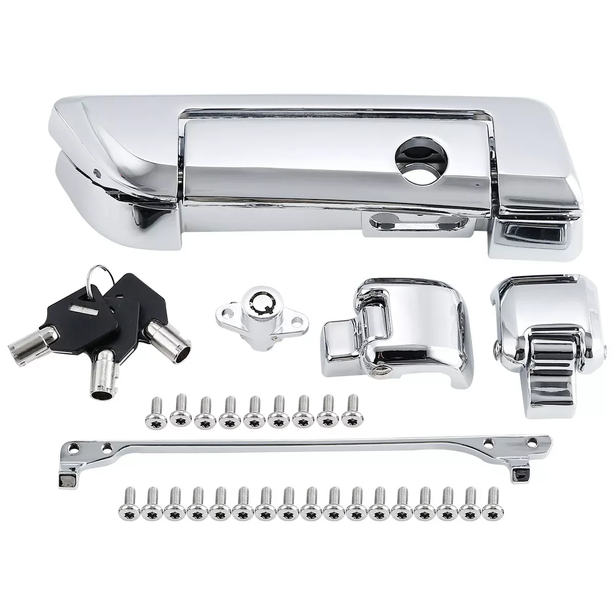 

Motorcycle Pack Trunk Latches Key Hinges Fit For Harley Tour Pak Touring Road Glide Electra Glide 2014-2024