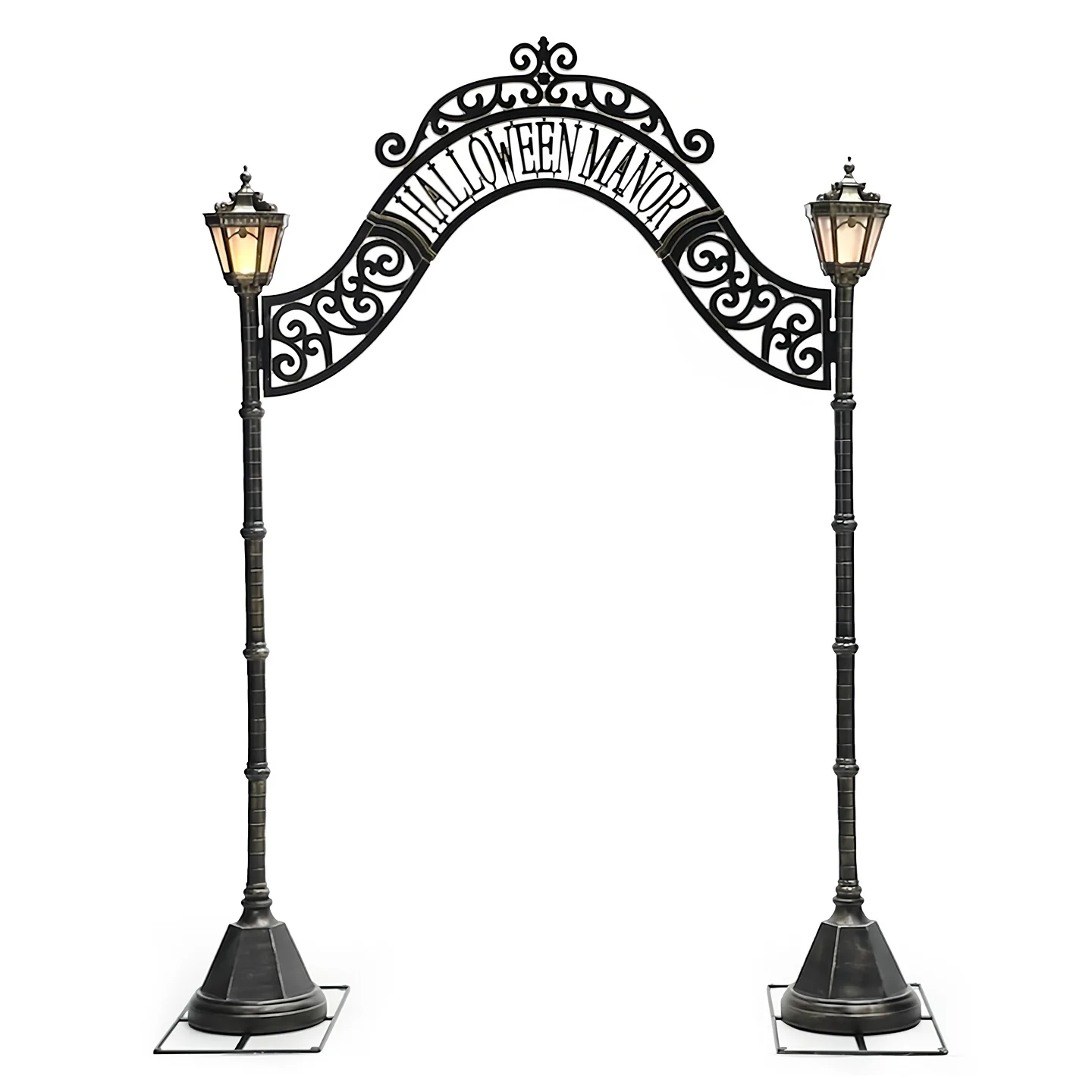 

Luminous retro arch haunted house secret room courtyard outdoor ornament atmosphere decoration props