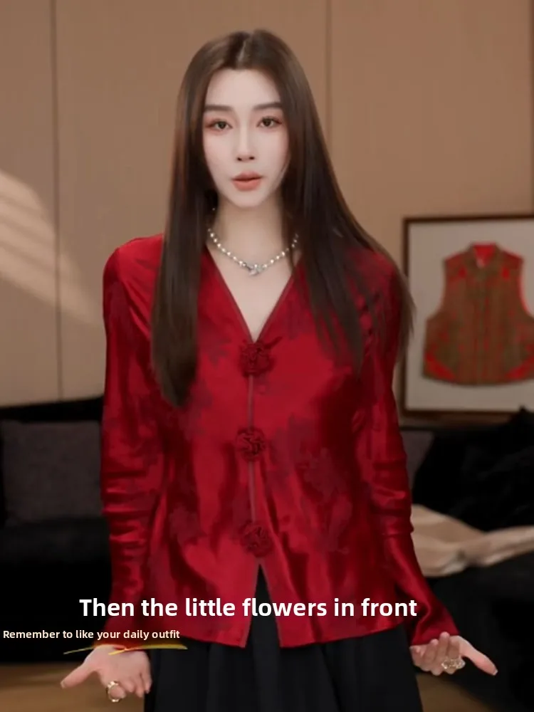 

Новый китайский легкий женский топ Zen irt, весна 2026, верхняя одежда с модным дизайном, топ Ele Aosphere Sensation