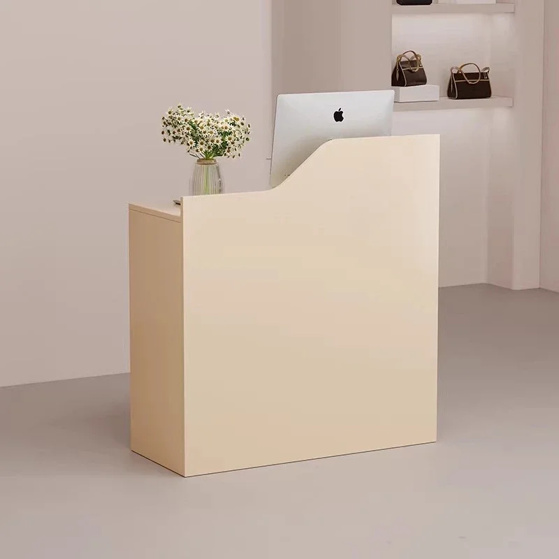 Restaurant Reception Desk Hairdressing Entrance Tables Reception Desk Counter Shop Industrial Theke Rezeption Modern Furniture