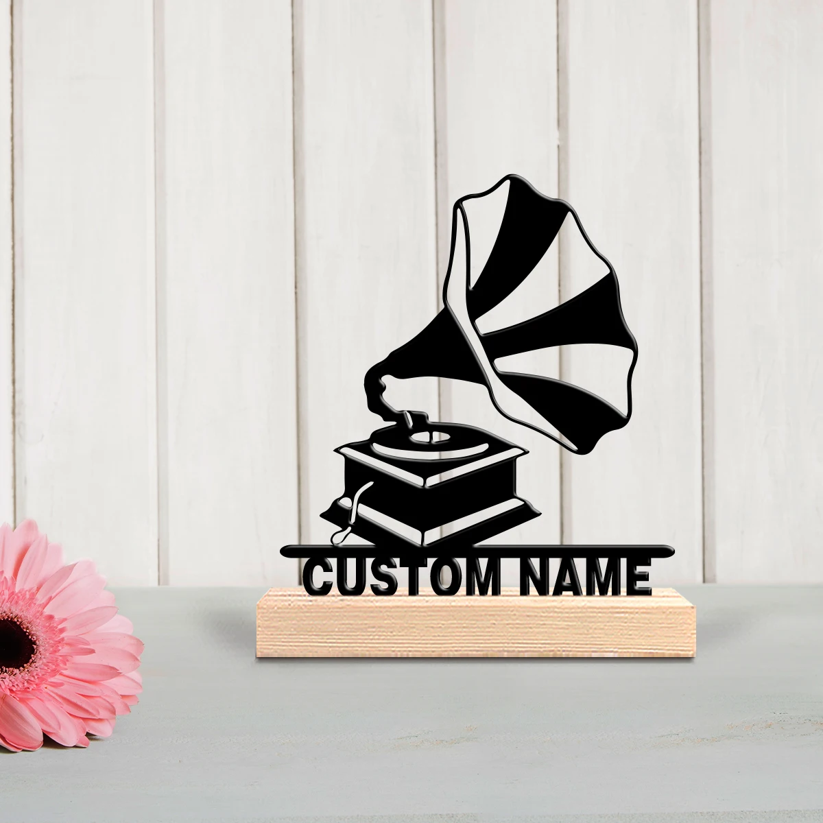 1pc Creative Gramophone Custom - đánh giá và giá Art Craft Letter A