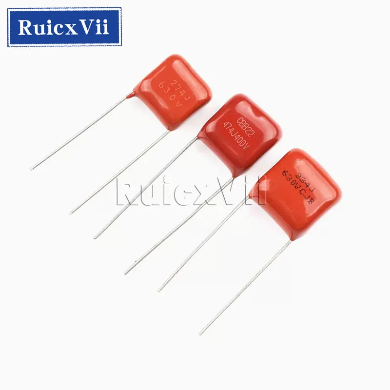 10pcs CBB Capacitor 104J 50V 63V 100V 250 400V 450V 630V 1000V 1600 2000V CL21X CBB22 CBB21 CBB81