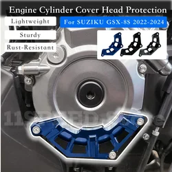 Moto accessories Engine Cylinder Cover Head Protection Clutch Guards For SUZUKI GSX-8S GSX8S GSX8R GSX-8R 2022 2023 2024 22-24