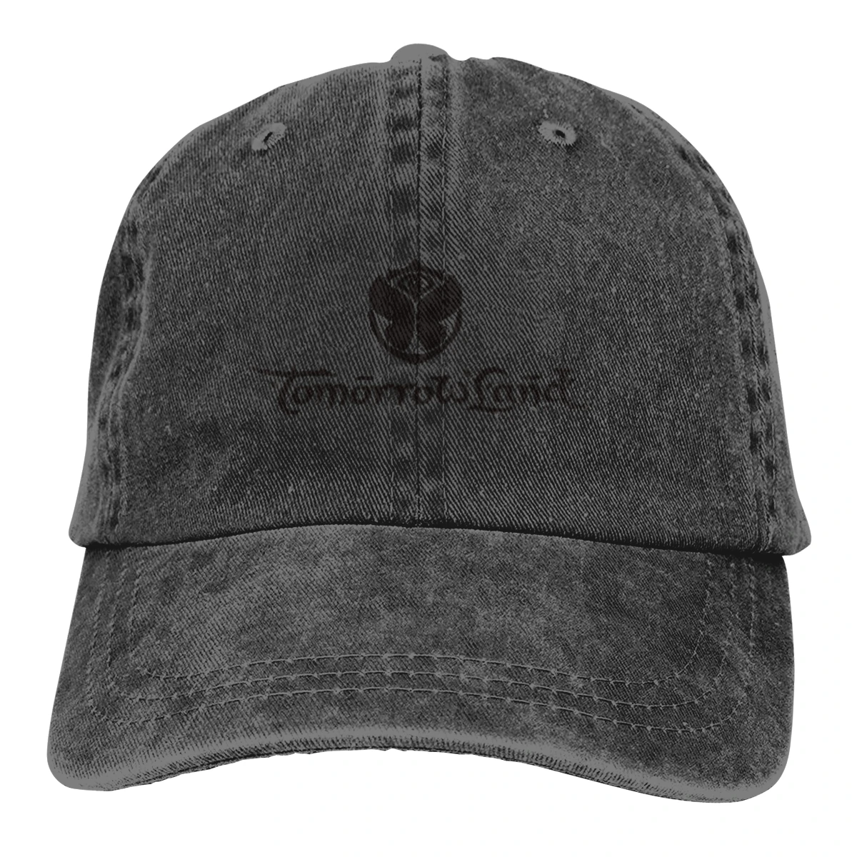 Tomorrowland Adult Denim Sun Hat Classic Vintage Adjustable Baseball Cap