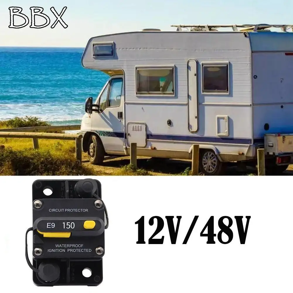 

12V/48V Car Battery Disconnect Switch Quick Cut-off Battery Terminal Power Cut Off Switches Durable Disconnect Isolator