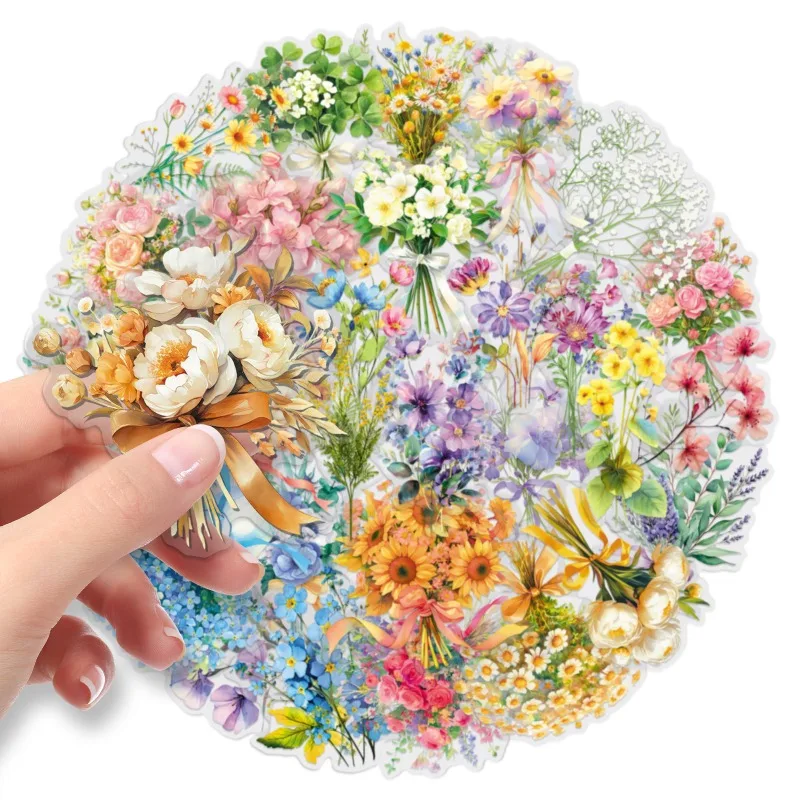 สติกเกอร์ตกแต่งลายการ์ตูนสร้างสรรค์แบบกราฟฟิตี้ 50 ชิ้น