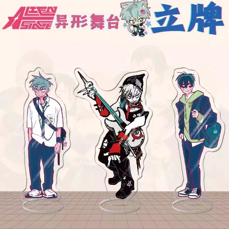 

Акриловые стоячие таблички Mizisua для сцены неправильной формы и настольных украшений в стиле аниме, которые стоит сбора и отображение