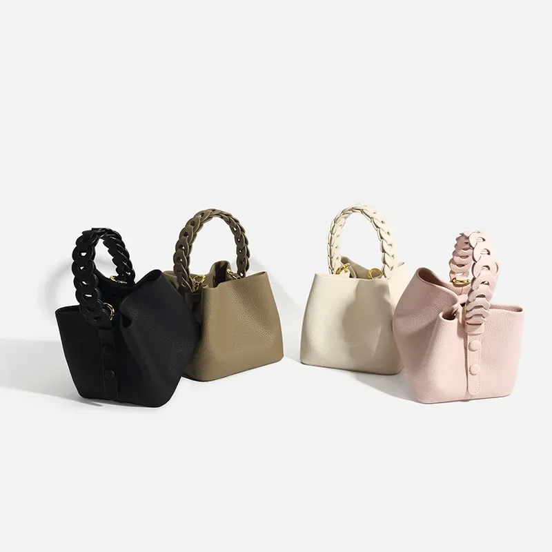 Fashion Shoulder Bag Bucket Bags for Women Crossbady Bolsas Commuter Bolsos Mujer 2025 Spring Summer Sac New Niche De Femme