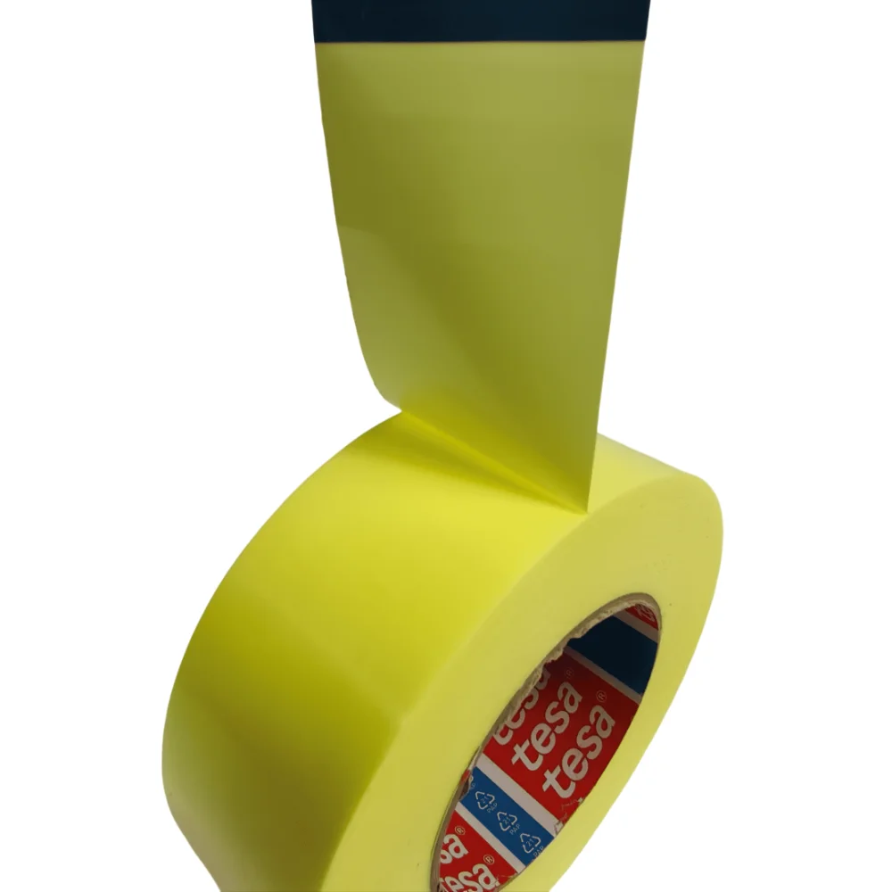 

Yellow MOPP heavy-duty strapping tape,Tesa 4289 Premium Strapping tape