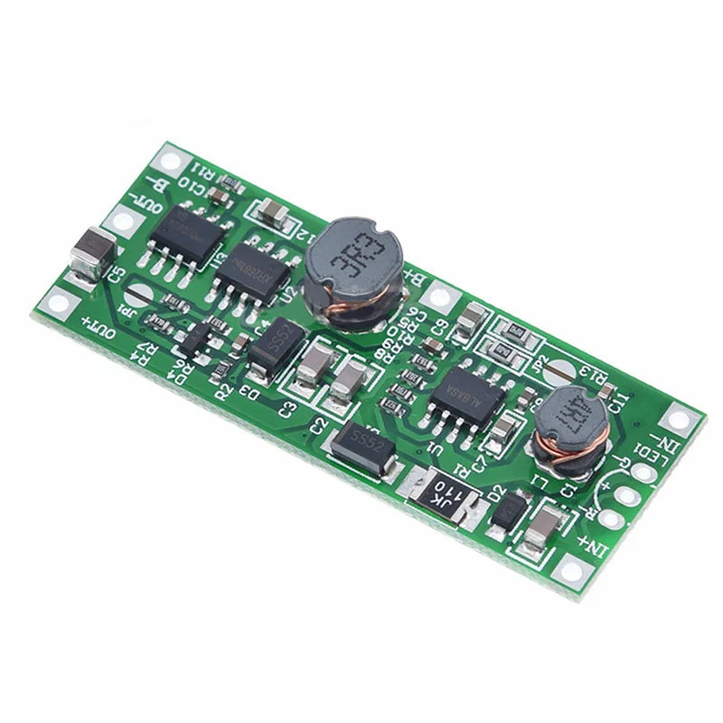 1/2~20/50Pcs DC UPS 5-12V to 12V Uninterruptible Charging Module Lithium Battery Boost Power Supply Voltage Conversion Board