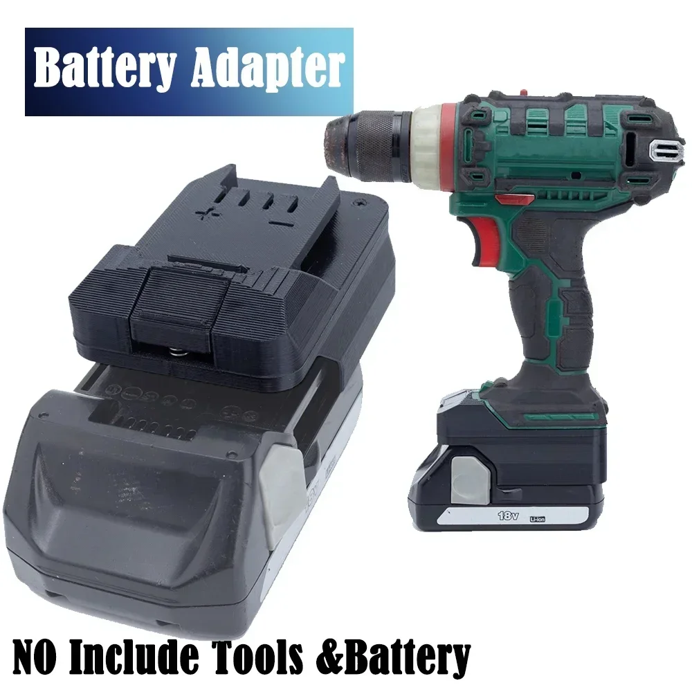 bateria conversor adaptador para hitachi bateria de litio para lie parkside x20v li ion power tool acessorios sem bateria 18v 01