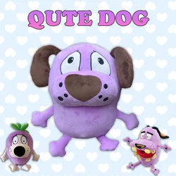 TreasuringU Purple Dog Plush Toys Cartoon Animals Fluffy Dolls Kawaii Dog Stuffes Toy Plushie Eggplant Dog Toy Christmas Gifts