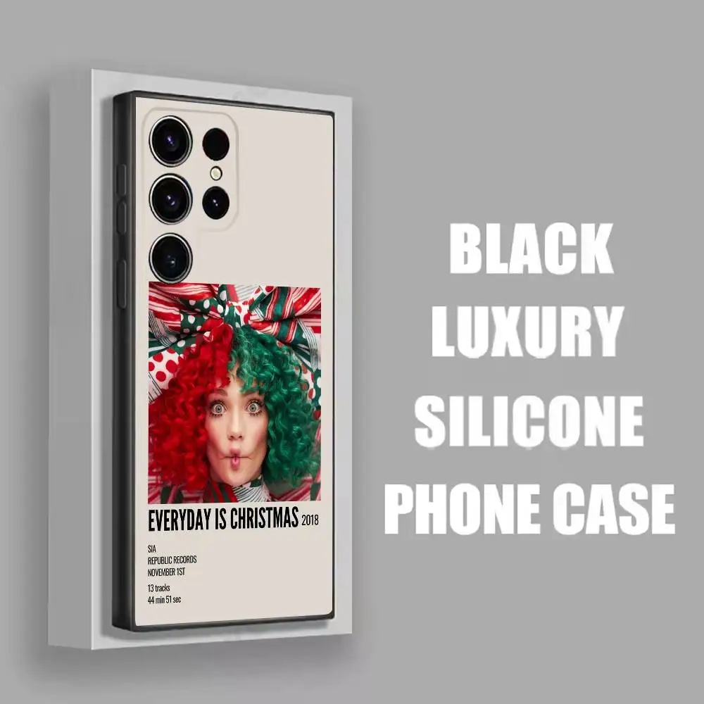 เคสโทรศัพท์ S-Sia Music Saturday Church สำหรับ Samsung S22,S24,S20,S25,S23,S30,S21,Ultra,Plus,5G,Fe,Lite สีดำ