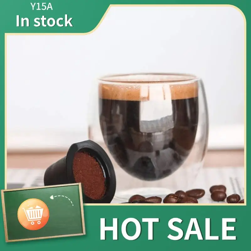

Y15A 10 Pcs Coffee Filters For Nespresso Stainless Steel Mech Refillable Coffee Capsule Pod Dripper Basket Cup Cafeteira