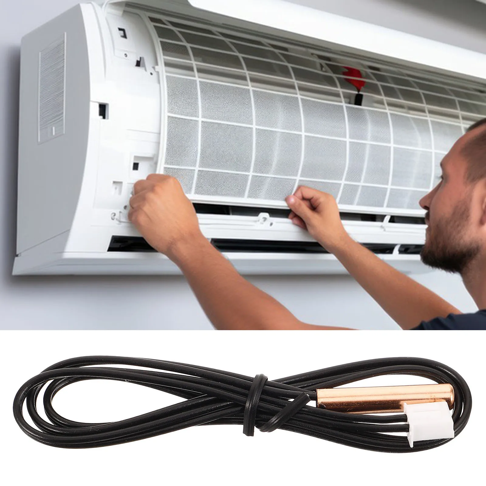 

2 Pcs Air Conditioner Ac Repairing Supply Conditioning Ambient Temperature Sensor