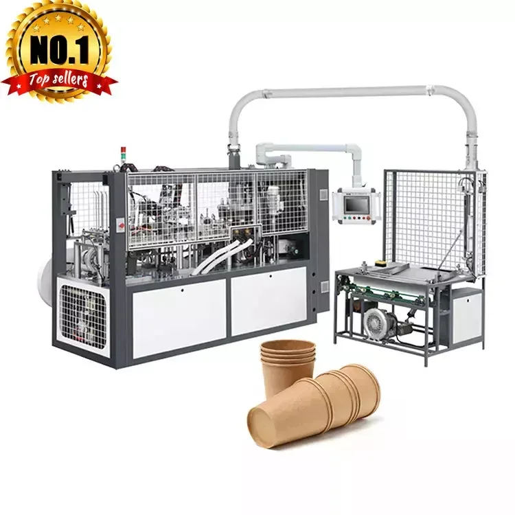 High Speed Cup Line Double Station Simultaneous Production Efficiency Doubled Customized For Large Scale Disposable Cup Order