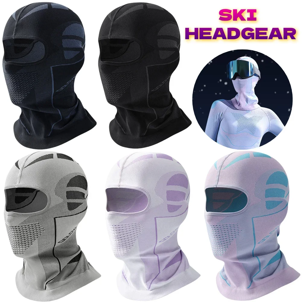 1-3PCS Versatile Cold Proof Balaclava Face Mask Windproof Neck Cover for Outdoor Activity Thermal Protection for Skiing Cycling