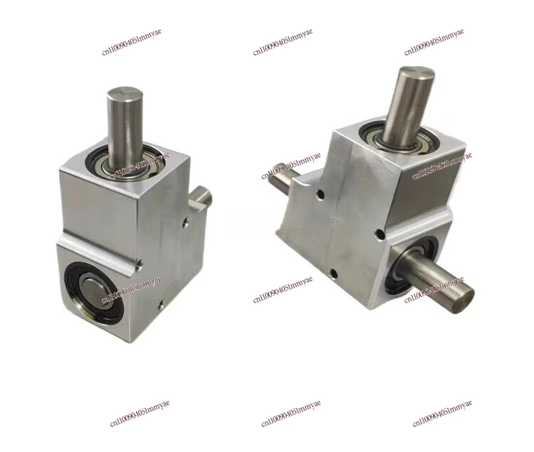 

Small Speed Ratio 1:1 Single/Dual Output Shaft Diameter 15mm 90 Degree Commutator Corner
