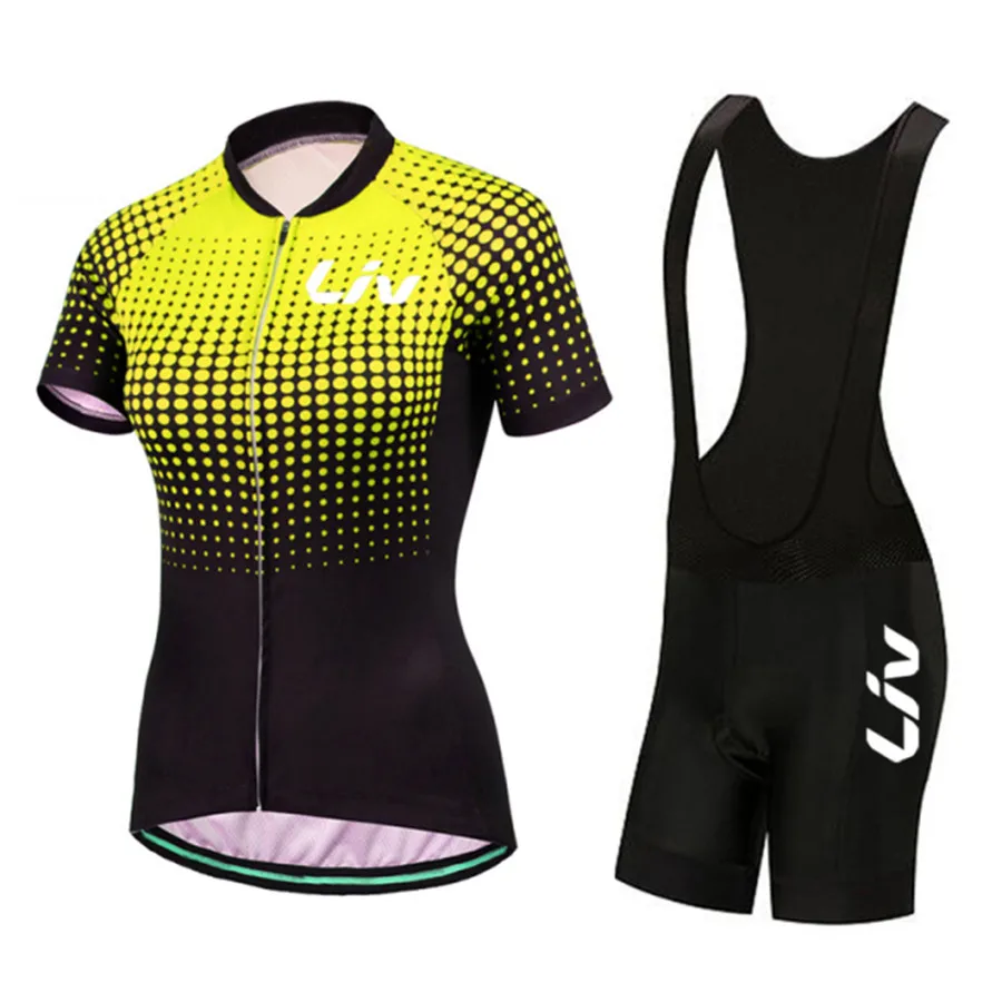 LIV-ropa de bicicleta para mujer, conjunto de ciclismo barato, venta al por mayor, conjuntos de ropa para mujer, Jersey para bicicleta de montaña, pantalones cortos para mujer