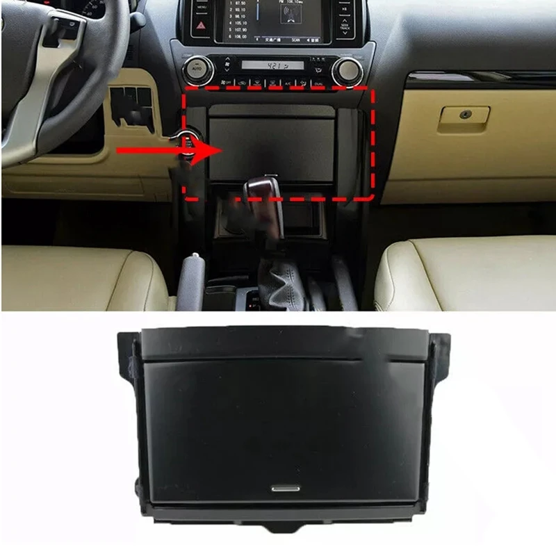 

Car Interior Center Console CD Glove Box Storage Assembly For Toyota Land Cruiser Prado 2010-2017 Dashboard Sundries Box