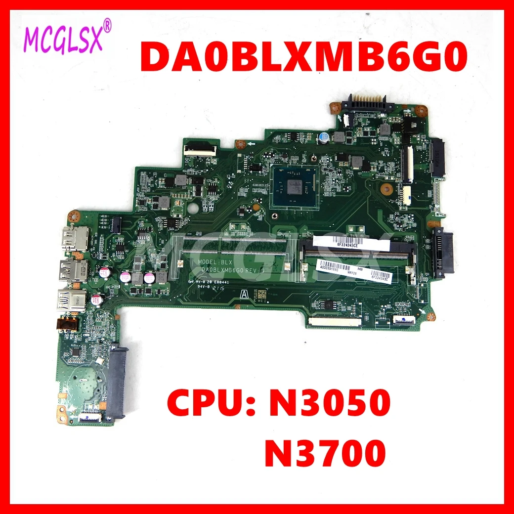 

DA0BLXMB6G0 Mainboard For TOSHIBA Satellite L50-C C55-C Laptop Motherboard A000391880 A000391890 A000391540 with N3050 N3700 CPU