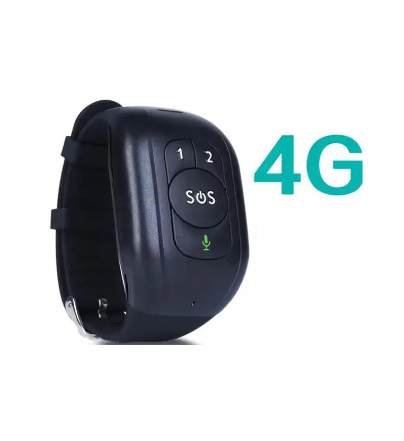 4G Gps Tracker Armband Sos Call Temperatuur Sensor Hartslag Bloeddruk Monitoring Ouderen Volwassen Horloge